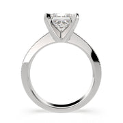 Camilla Princess Cut Solitaire Engagement Ring Setting - Nivetta